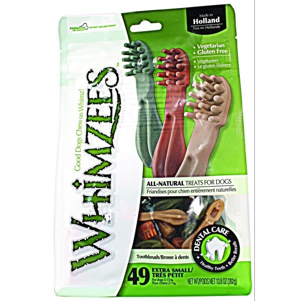 Whimzees Toothbrush Star Dog Treat Whimzees Toothbrush Star Dog Treat