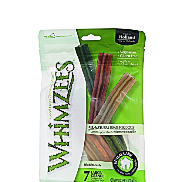 Whimzees Dog Treats / Size Large / 7 Ct. / Stix Whimzees Dog Treats / Size Large / 7 Ct. / Stix