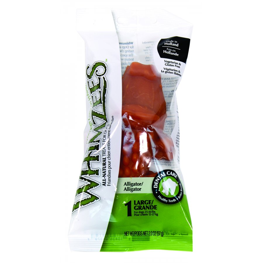 Whimzees Alligator Dog Treat Whimzees Alligator Dog Treat