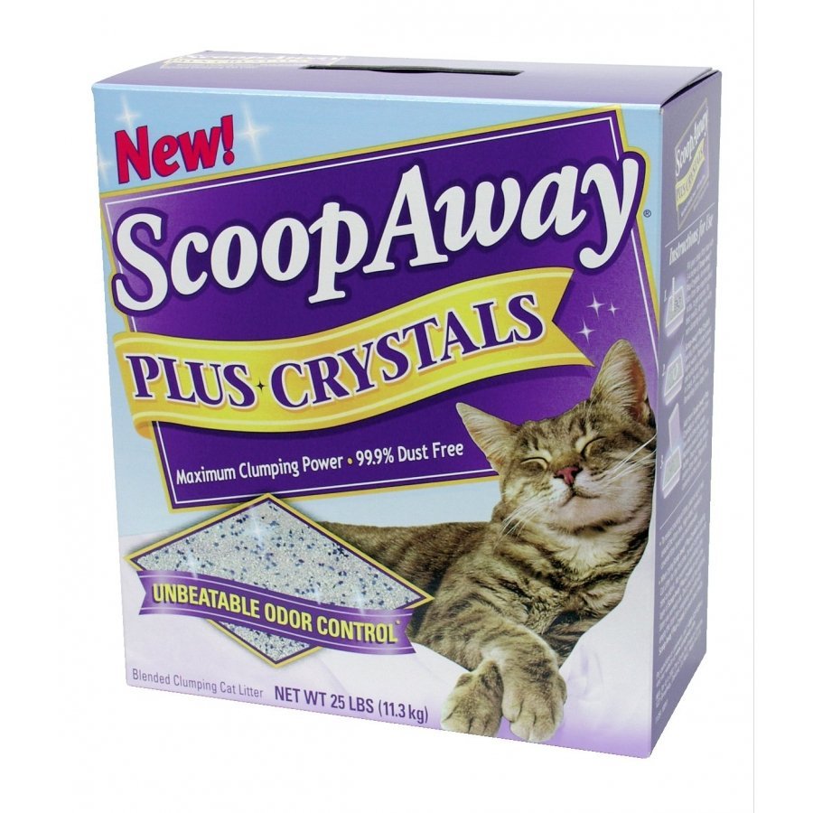 Scoop Away Plus Crystals Cat Litter 25 Lbs. Scoop Away Plus Crystals Cat Litter 25 Lbs.