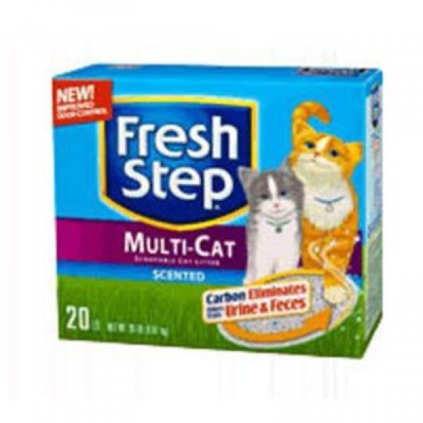 Fresh Step Multiple Cat Litter 20 Lbs Fresh Step Multiple Cat Litter 20 Lbs