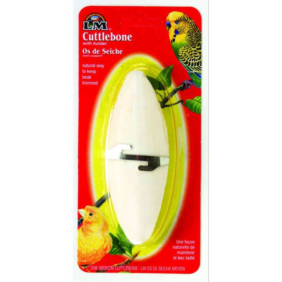 Cuttlebone With Holder Medium Cuttlebone With Holder Medium