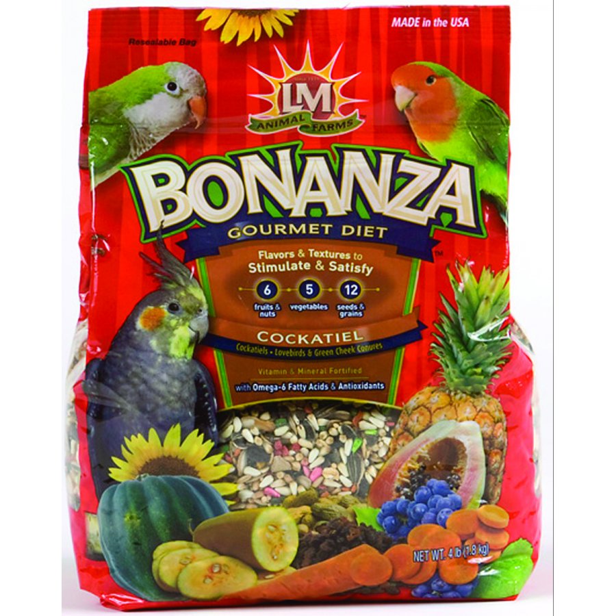 Bonanza For Cockatiels / Size 4 Lbs. Bonanza For Cockatiels / Size 4 Lbs.