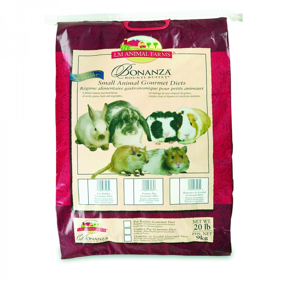 Bonanza Gourmet Diet For Rabbits / Size 20 Lbs. Bonanza Gourmet Diet For Rabbits / Size 20 Lbs.