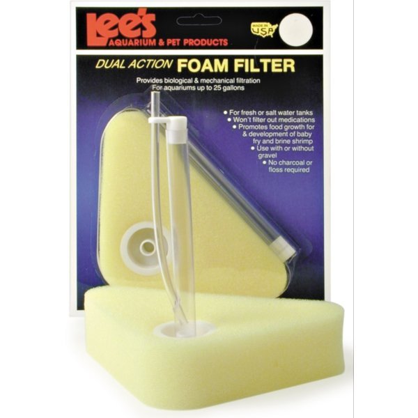 Triangle Dual Action Foam Filter 25 Gallon Triangle Dual Action Foam Filter 25 Gallon