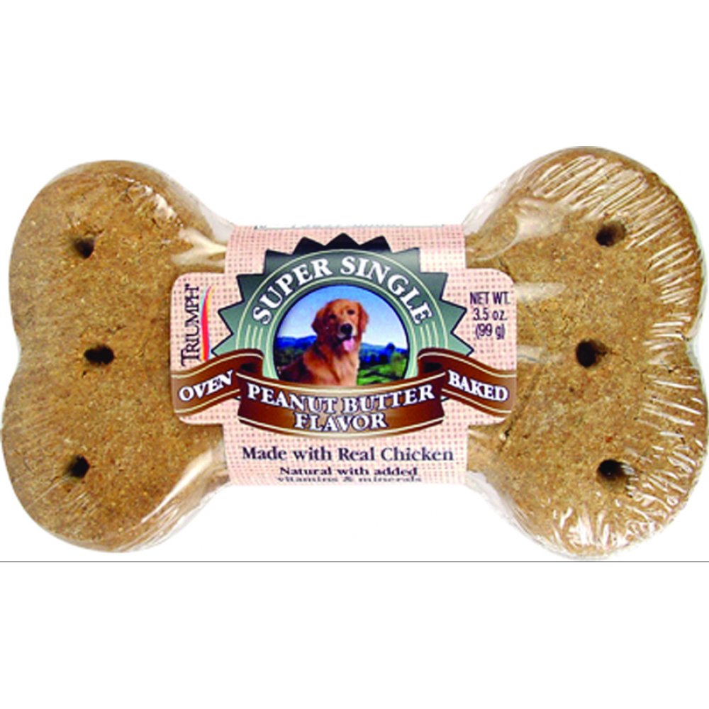 Buy Bulk Super Single Biscuit PEANUT BUTTER (Case of 30) Dog Products