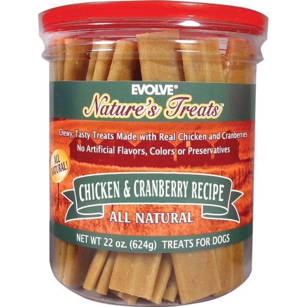 Chicken Cranberry Recipe Jerky Treats For Dogs 22 Oz. Chicken Cranberry Recipe Jerky Treats For Dogs 22 Oz.