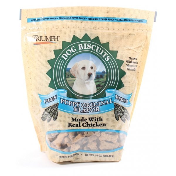Triumph Puppy Biscuits Original 24 Oz. Triumph Puppy Biscuits Original 24 Oz.