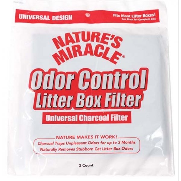 Odor Control Universal Charcoal Filter 2 Pack Odor Control Universal Charcoal Filter 2 Pack