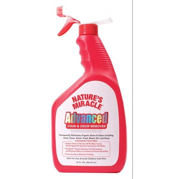 Naturesmiracle Adv. Stain And Odor Remover Spray 32 Oz. Naturesmiracle Adv. Stain And Odor Remover Spray 32 Oz.