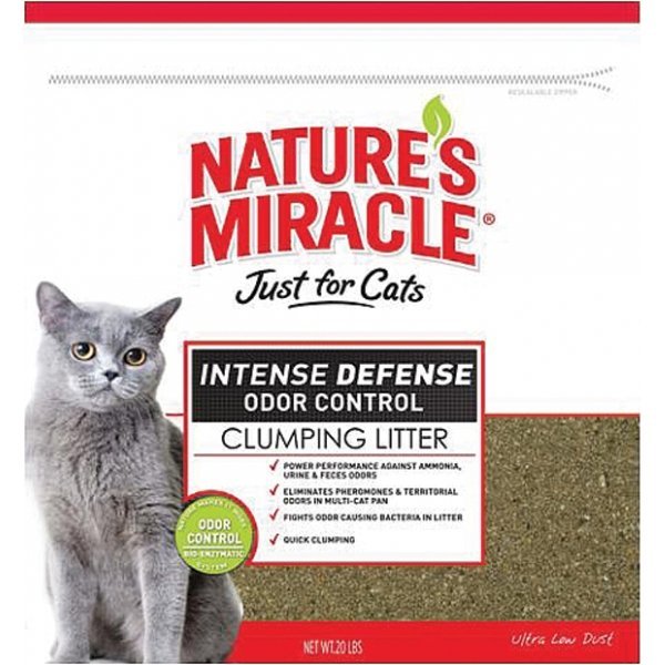 Just For Cats Intense Defense Clumping Litter 40 Lb. Just For Cats Intense Defense Clumping Litter 40 Lb.