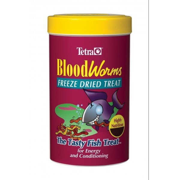 Tetra Blood Worms For Bettas And Fancy Guppies .28 Oz. Tetra Blood Worms For Bettas And Fancy Guppies .28 Oz.