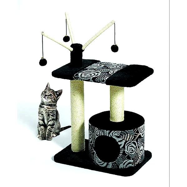Feline Nuvo Carnival Cat Furniture 22 X 15 X 36 In Feline Nuvo Carnival Cat Furniture 22 X 15 X 36 In