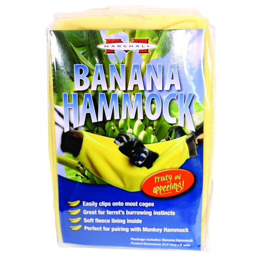 Banana Hammock For Ferrets Yellow Banana Hammock For Ferrets Yellow