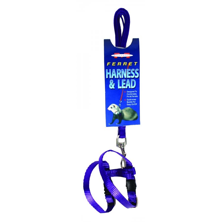 Ferret Harness Lead Purple Ferret Harness Lead Purple