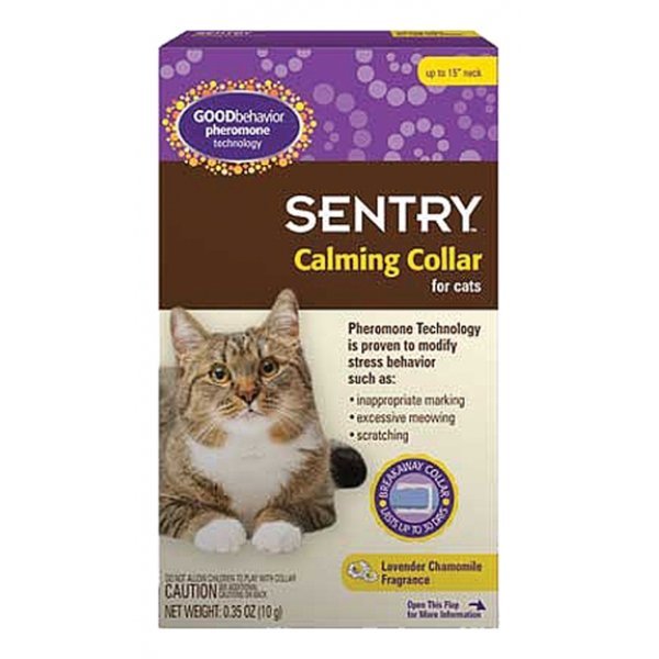 Sentry Calming Collar For Cats Single Ct. Sentry Calming Collar For Cats Single Ct.