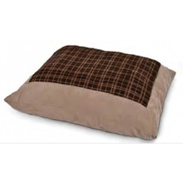 Plush Plaid Pillow 27 X 36 In. Plush Plaid Pillow 27 X 36 In.