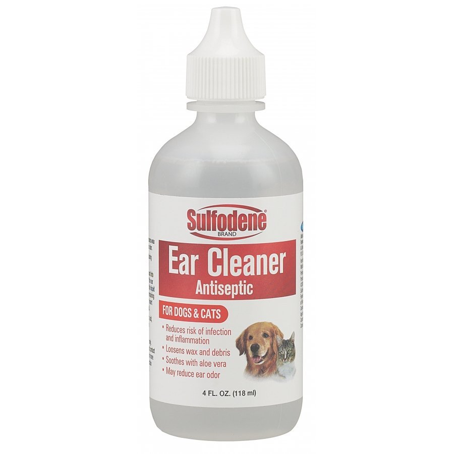 Sulfodene Ear Cleaner Antiseptic For Dogs Cats 4 Oz. Sulfodene Ear Cleaner Antiseptic For Dogs Cats 4 Oz.
