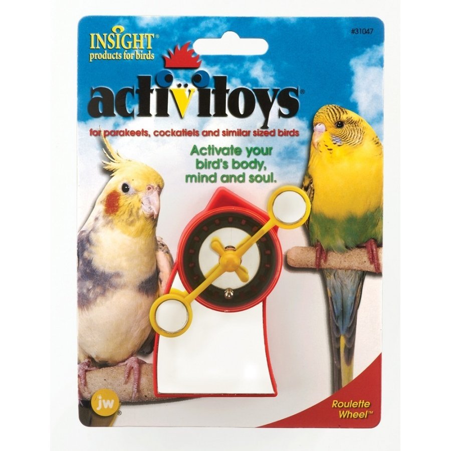 Activitoys Roulette Wheel For Birds Activitoys Roulette Wheel For Birds
