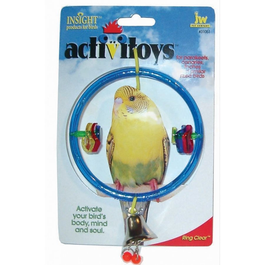 Insight Activitoys Clear Ring For Pet Birds Insight Activitoys Clear Ring For Pet Birds