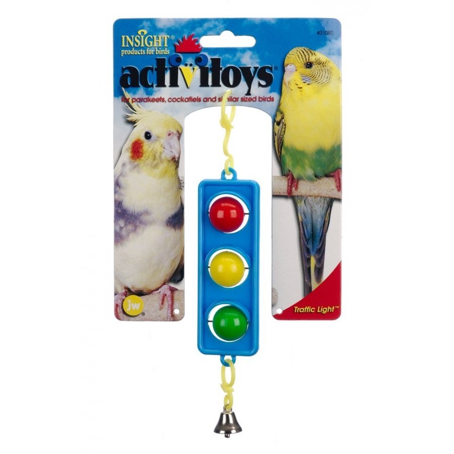 Traffic Light Hanging Bird Toy 7.5 In. Traffic Light Hanging Bird Toy 7.5 In.