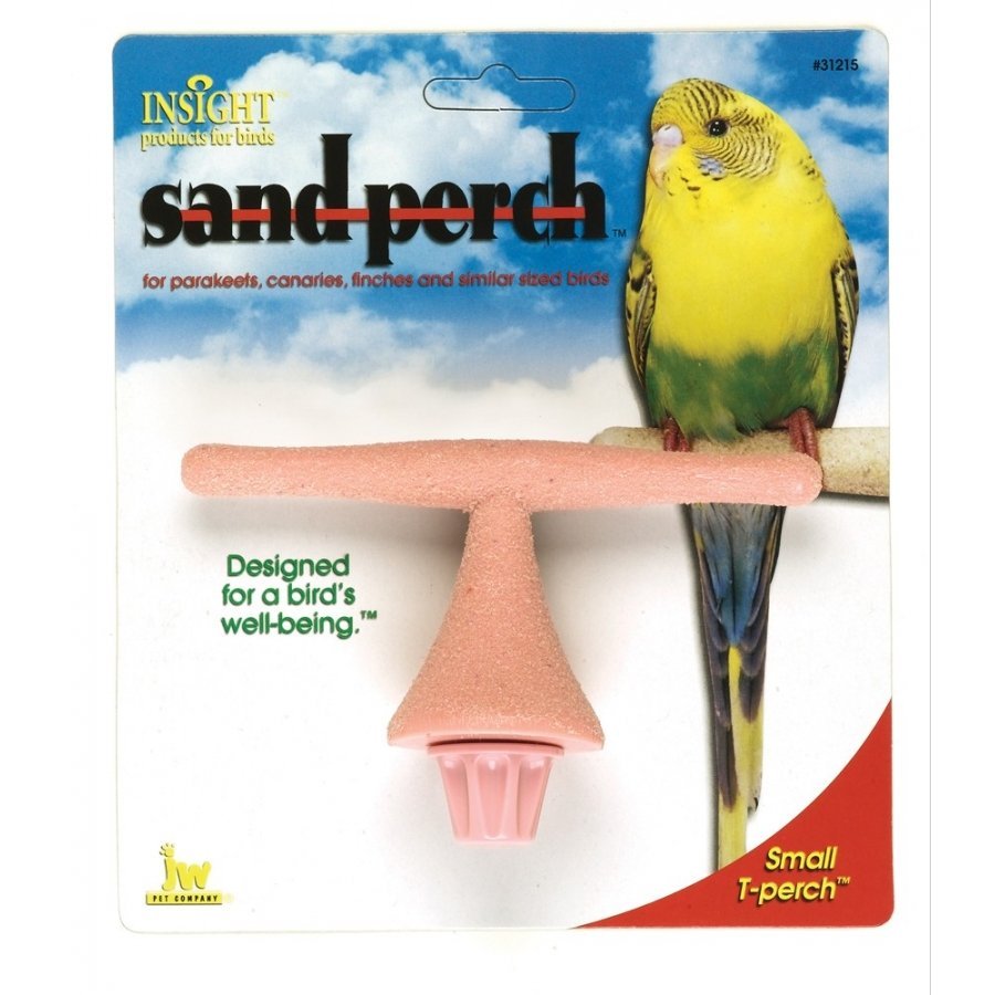 T Shaped Sand Perch For Pet Birds / Size Small T Shaped Sand Perch For Pet Birds / Size Small