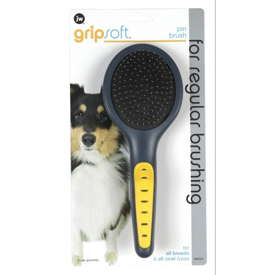 Gripsoft Pin Brush For Dogs Gripsoft Pin Brush For Dogs