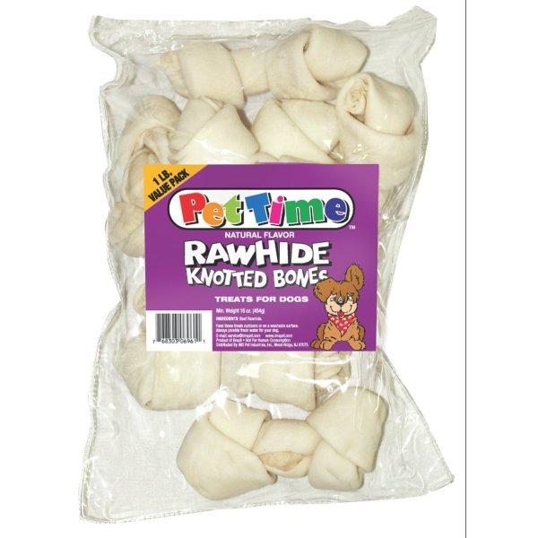 Natural Knotted Dog Bones 1 Lbs Natural Knotted Dog Bones 1 Lbs