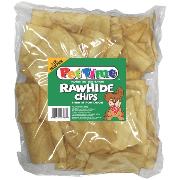 Basted Chips For Dogs 2 Lbs / Peanut Butter Basted Chips For Dogs 2 Lbs / Peanut Butter