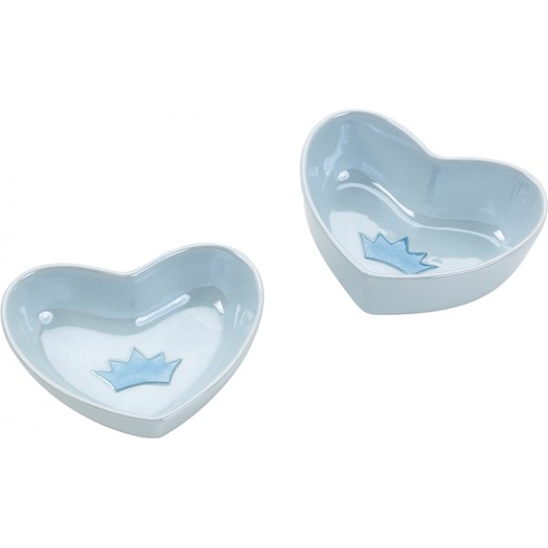 Sweetheart Cat Dish / Size 5 In. / Blue Sweetheart Cat Dish / Size 5 In. / Blue