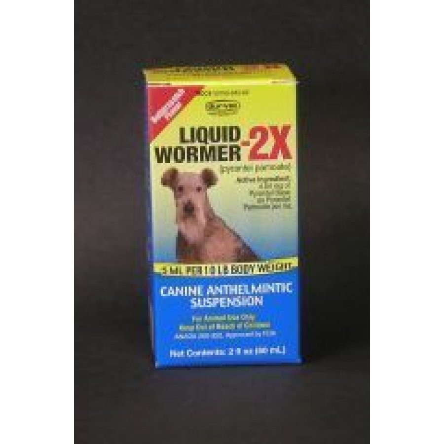Liquid Wormer 2x For Dogs 2 Oz. Liquid Wormer 2x For Dogs 2 Oz.