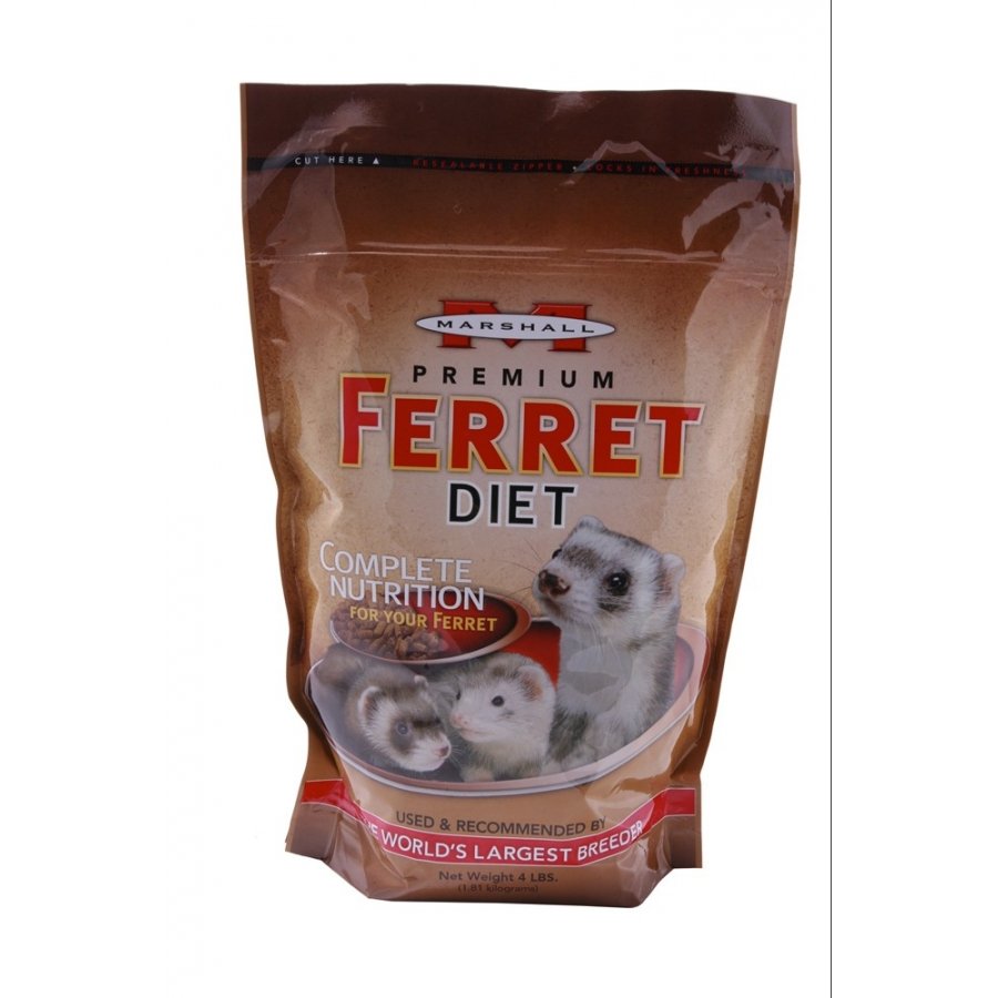 Marshall Premium Ferret Diet / Size 4 Lbs. Marshall Premium Ferret Diet / Size 4 Lbs.