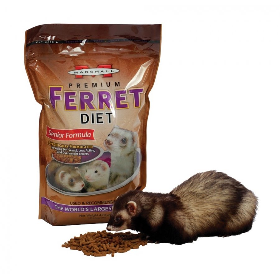 Marshall Premium Ferret Diet Senior Formula 4 Lbs. Marshall Premium Ferret Diet Senior Formula 4 Lbs.