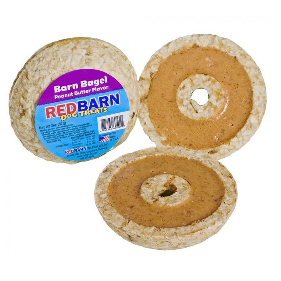 Barn Bagel Peanut Butter Dog Treats Case Of 30 Barn Bagel Peanut Butter Dog Treats Case Of 30