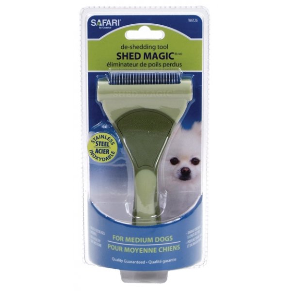Safari Shed Magic Shedding Blade / Size Med. Dog Safari Shed Magic Shedding Blade / Size Med. Dog