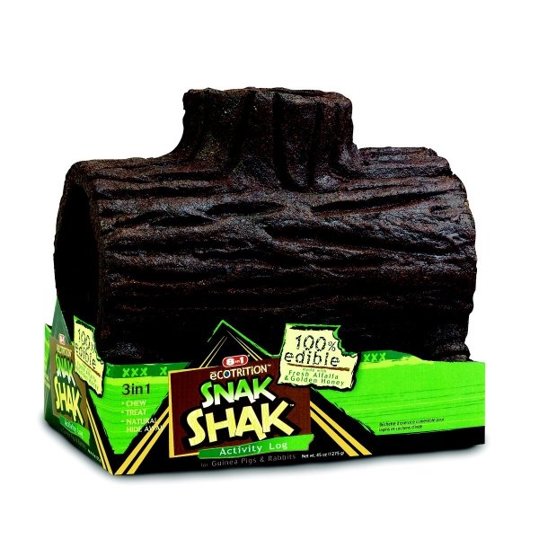 Guinea Pig / Rabbit Snak Shak Log House Guinea Pig / Rabbit Snak Shak Log House