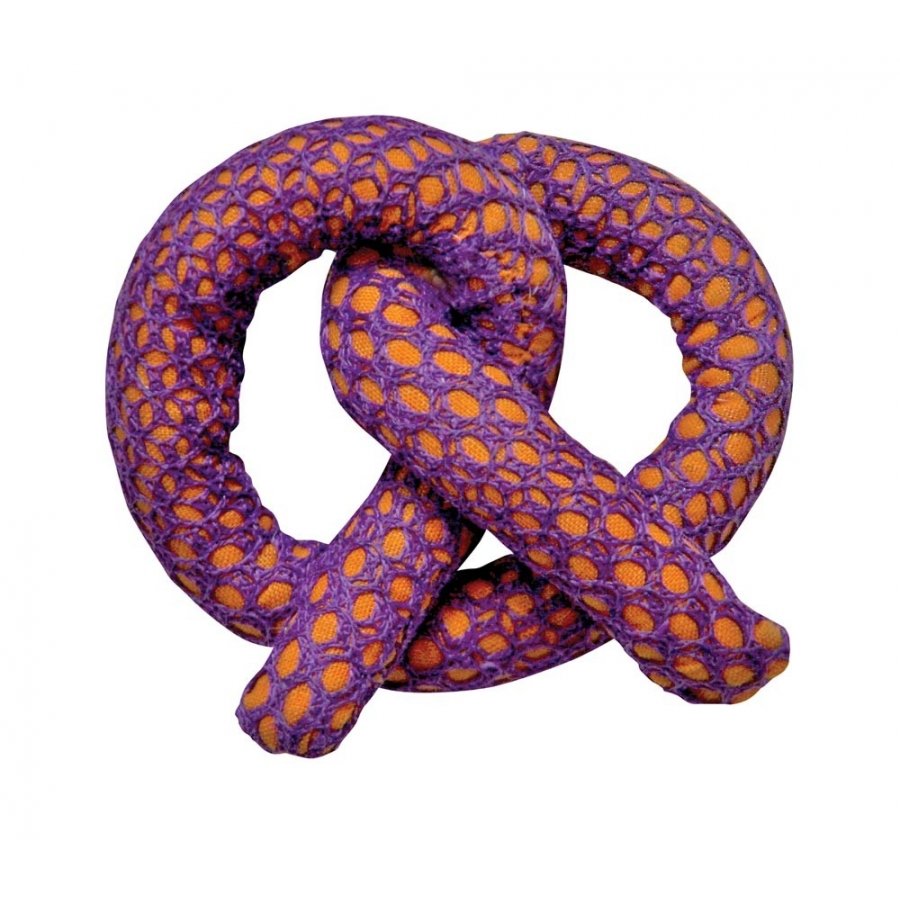 Catnip Plaque Away Pretzel Toy Catnip Plaque Away Pretzel Toy
