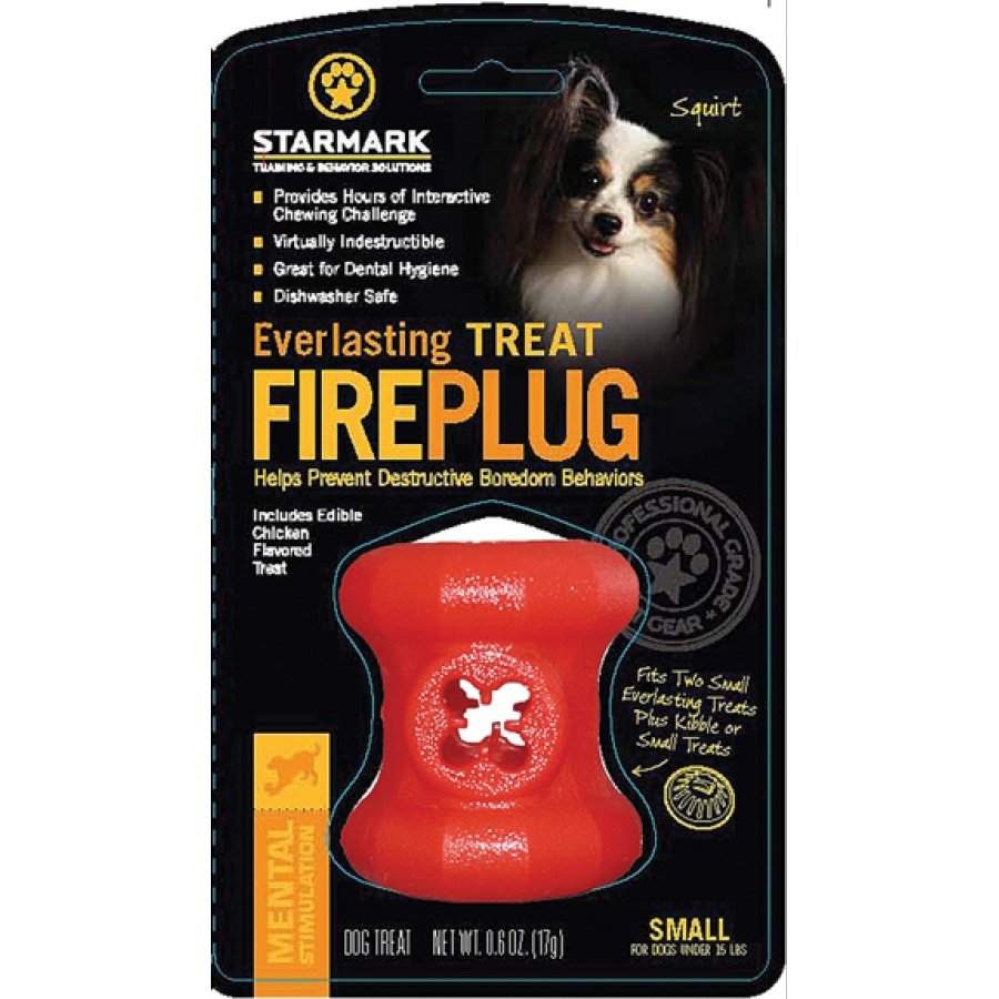 Everlasting Fire Plug Treat Dispenser For Dogs / Size Small Everlasting Fire Plug Treat Dispenser For Dogs / Size Small