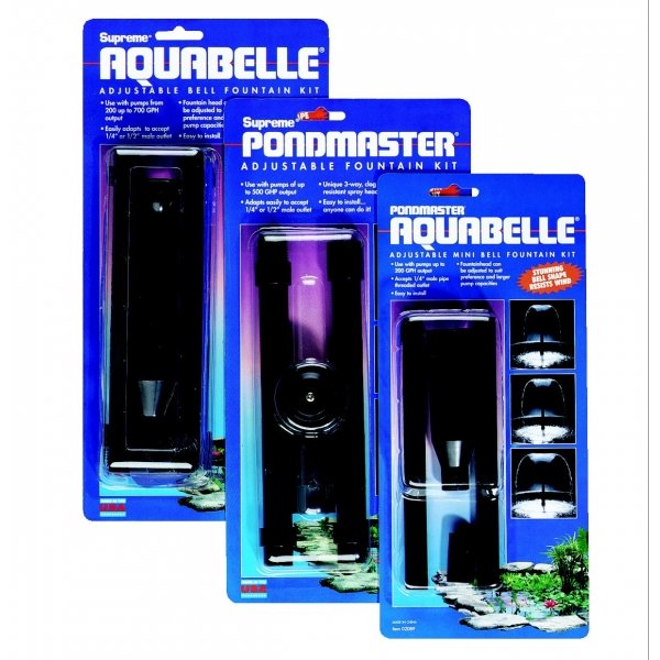Pond Adjustable Bell Fountain Head Kit Pond Adjustable Bell Fountain Head Kit