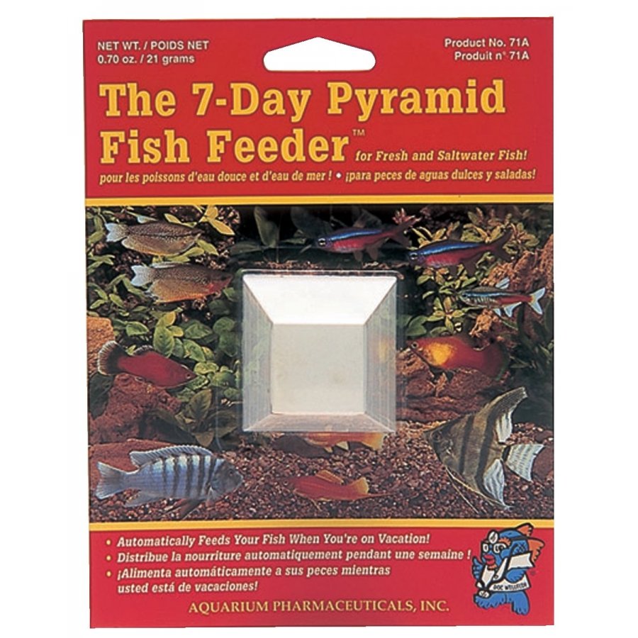 7 Day Fish Feeder Pyramid 1 Pk. 7 Day Fish Feeder Pyramid 1 Pk.
