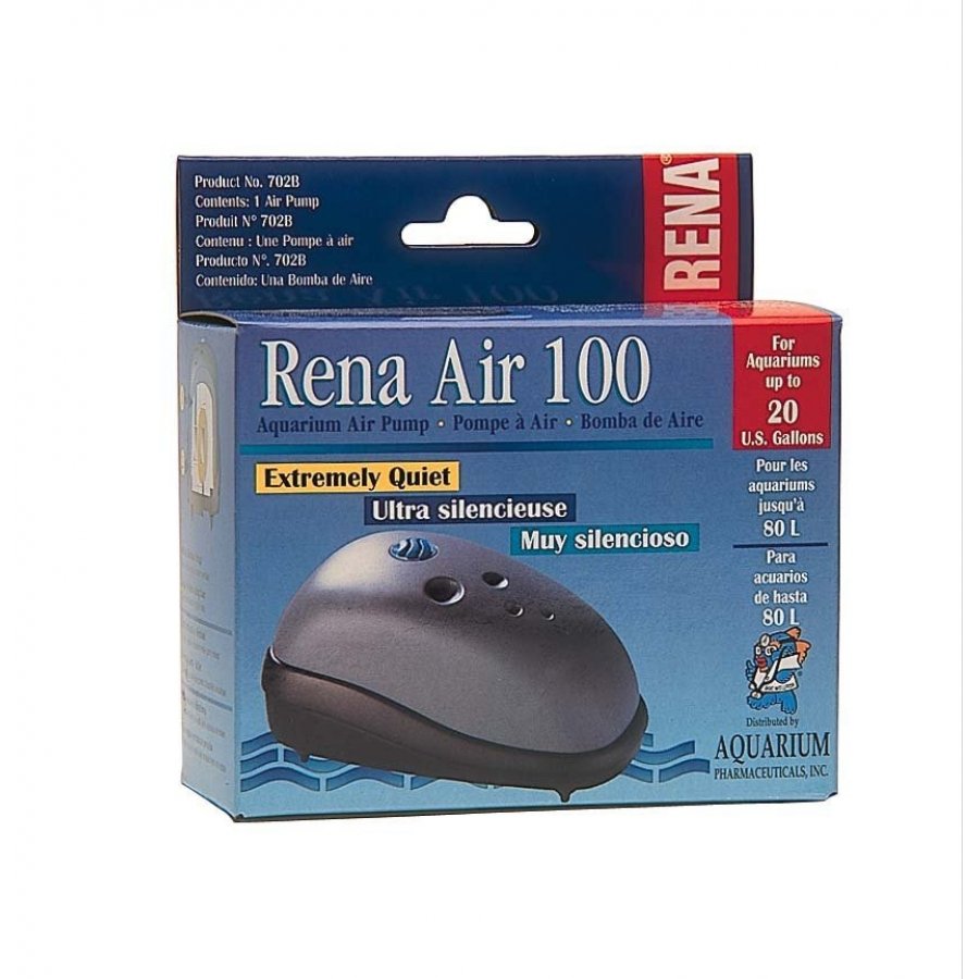 Rena Air 100 Air Pump For Aquariums 20 Gallon Rena Air 100 Air Pump For Aquariums 20 Gallon