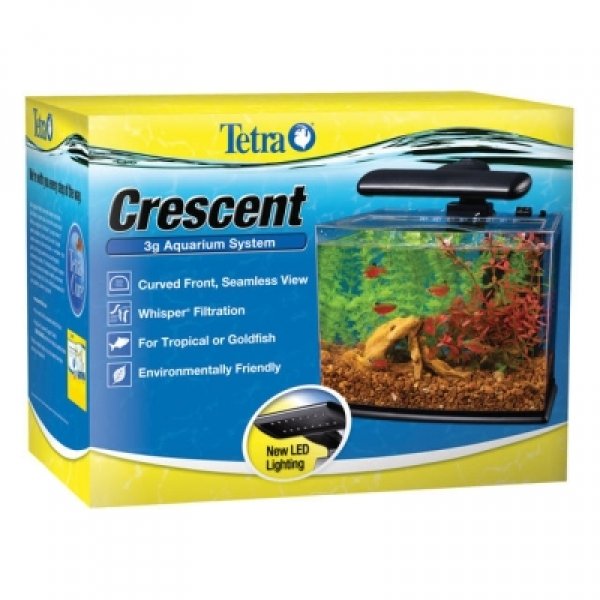 Tetra Crescent Aquarium Kit 3 Gallon Tetra Crescent Aquarium Kit 3 Gallon