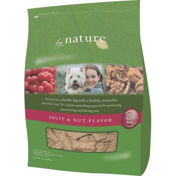 By Nature Dog Biscuits 24 Oz. / Flavor Fruit And Nut By Nature Dog Biscuits 24 Oz. / Flavor Fruit And Nut