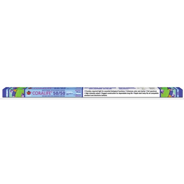 Coralife 50/50 Fluorescent Lamp / Size 36 In. T8 Coralife 50/50 Fluorescent Lamp / Size 36 In. T8