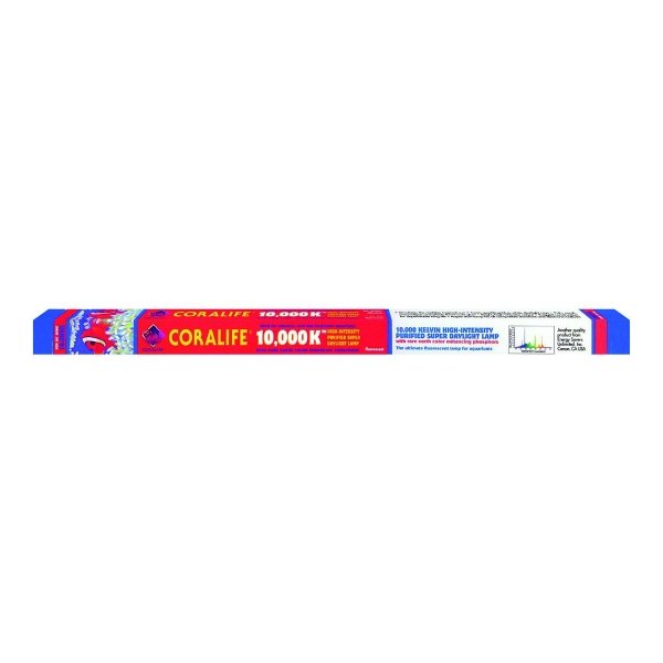 Coralife 10000k Fluorescent Lamps / Size 36 In. T8 Coralife 10000k Fluorescent Lamps / Size 36 In. T8