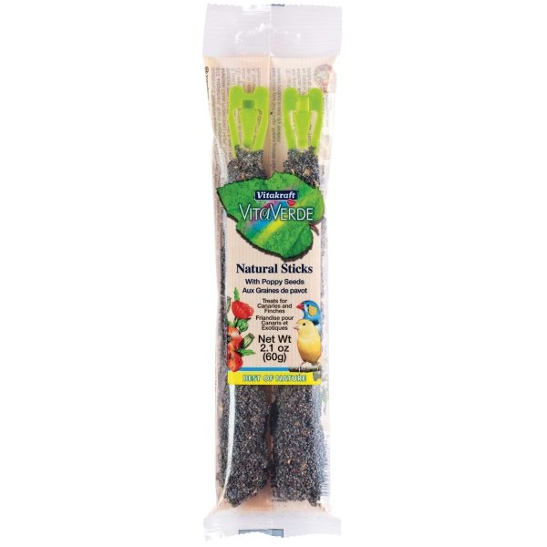 Natural Bird Stick / Flavor Poppy Seed Natural Bird Stick / Flavor Poppy Seed