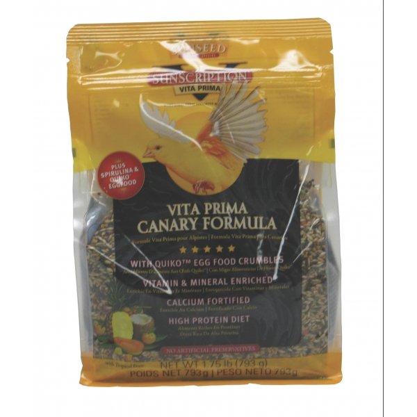 Vita Canary Food / Size 1.75 Lbs Vita Canary Food / Size 1.75 Lbs