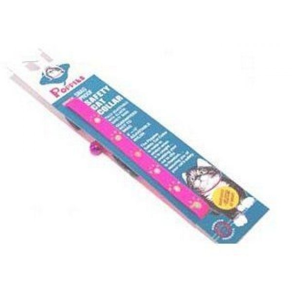 Adjustable Break A Way Safety Glow Cat Collar / Color Hot Pink Adjustable Break A Way Safety Glow Cat Collar / Color Hot Pink