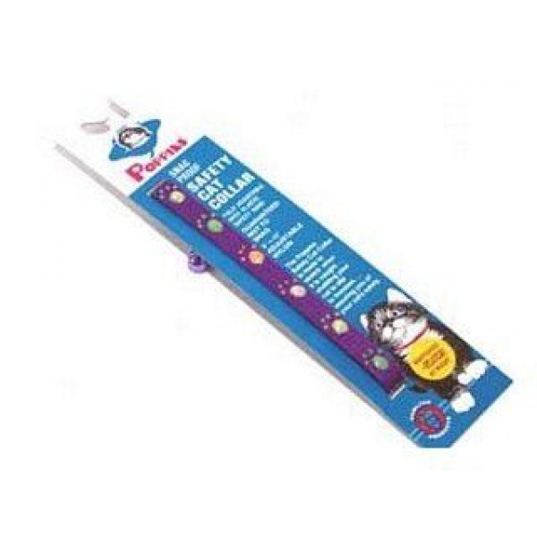 Adjustable Break A Way Safety Glow Cat Collar / Color Purple Adjustable Break A Way Safety Glow Cat Collar / Color Purple