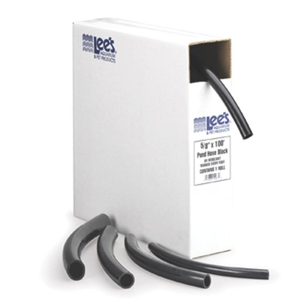 Lees Black Pond Tubing / Size 0.625 X 100 Ft Lees Black Pond Tubing / Size 0.625 X 100 Ft